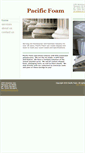 Mobile Screenshot of pacificfoam.net